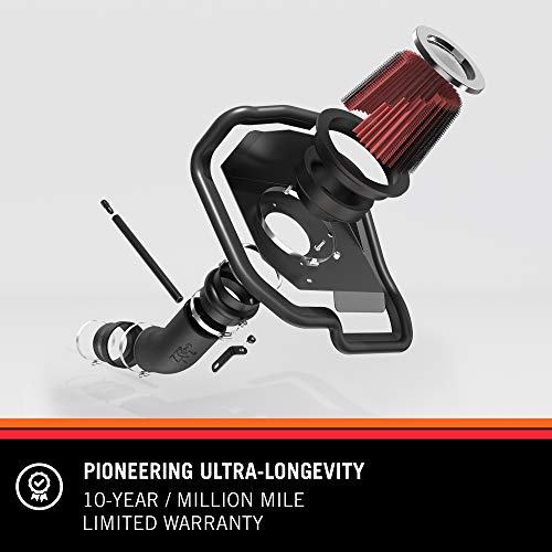 Image of K&N Cold Air Intake Kit: High Performance, Guaranteed to Increase Horsepower: 50-State Legal: Fits 1990-1993 NISSAN (300ZX, Fairlady)57-6001