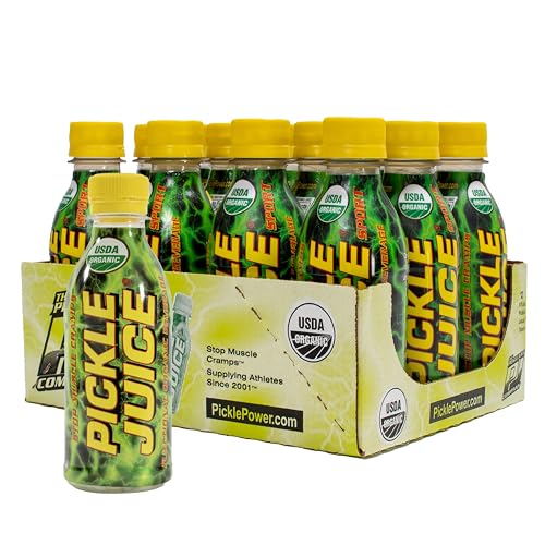 Pickle Juice 8.6 oz – Clinically Proven to Stop Muscle Cramps Fast – Original Strength Cramp...