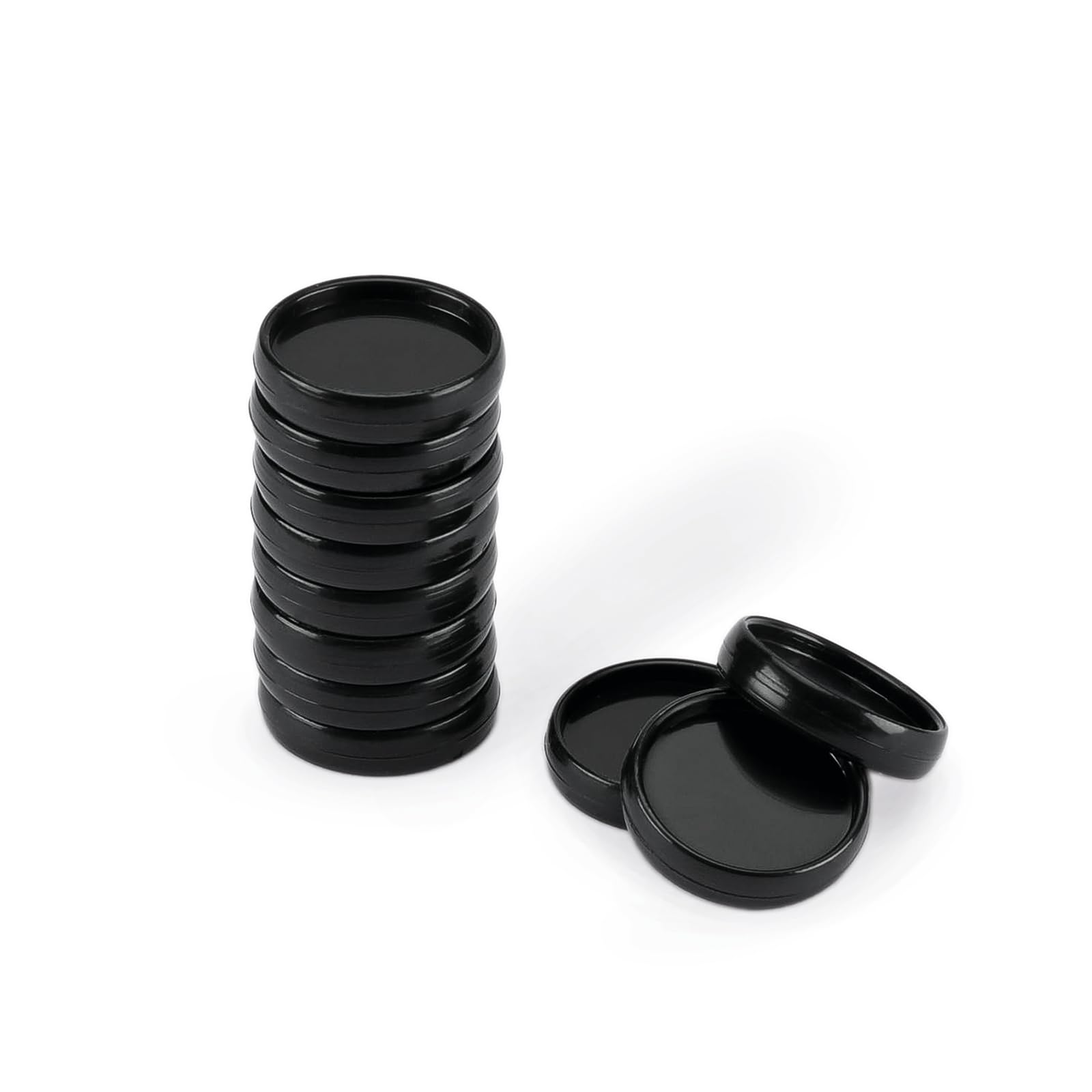 Vaessen Creative Binding Discs Black 24 mm - 11 pcs for The Bind Easy Binding Machine - for Bookbinding Notebooks, Documents, Planners and Journals - Reusable