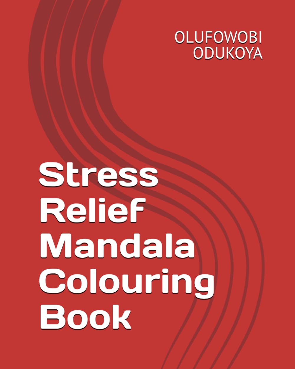 Stress Relief Mandala Colouring Book