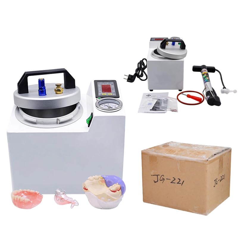 Polimerizador de laboratorio de presión de reparación de plantación instantánea de implante portátil 65W, base de prótesis autoconsolidante 4 en 1