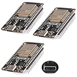 ESP32S 30Pin ESP32 Type-C ESP 32 Development Board NodeMCU Development Board ESP32-WROOM-32 2.4 GHz WLAN CP-2102 (USB-C 30PIN 3pcs)