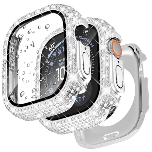 Coque Apple Watch Ultra strass cristal iWatch cadeau femme 49mm