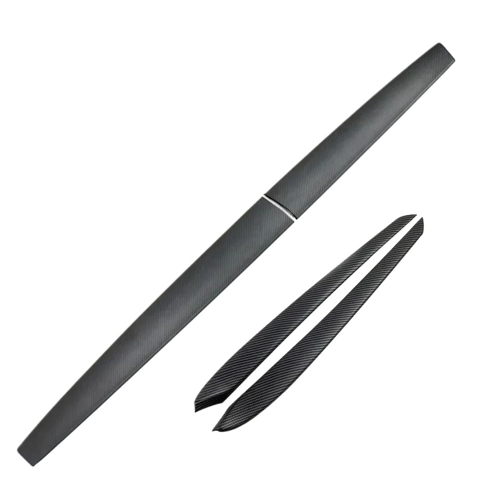 Dashboard Trim for Tesla for Model for 3/Y 2017-2023 Center Console Panel Sticker Cover Decoration Accessories Car Interior Accessories(Matte Carbon 4pieces)