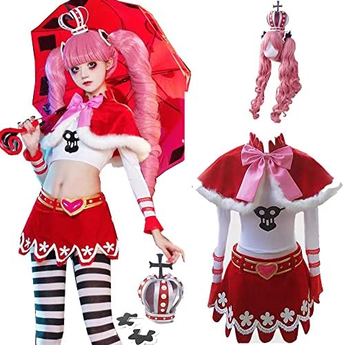 Amazon | [Picksoco] ペローナ コスプレ 衣装 ワンピース one piece 