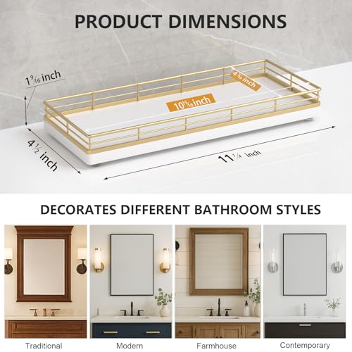 Bathroom-Tray-for-Counter-Top-Organizer-Oak-Wood-Vanity-Tray-Metal-Frame-for-Dresser-Kitchen-Nightstand-Gold-White-Decorative-Storage