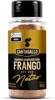 Tempero completo para frango cantagallo 110g pote