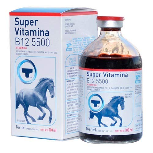 Vitamina B12 5500 100ml Horses Aves Gamefowl
