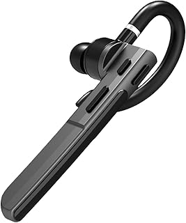 5 Pcs ouvido comercial sem fio | ouvido único empresarial sem fio intra-auricular,Headset BT intra-auricular Clear Call para condução, negócios,