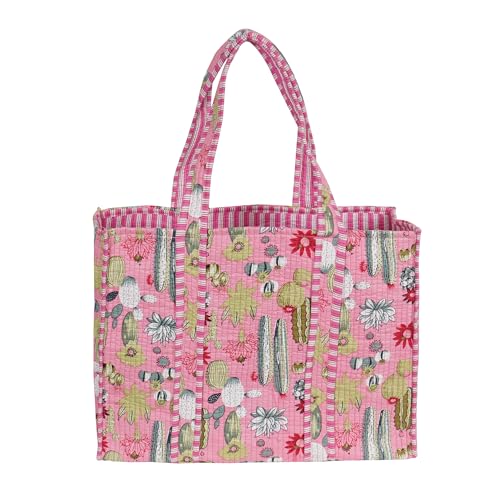 Image of Marubhumi Women Lightweight Travel Bag Purse Cotton Shoulder Tote Bag For Shopping Grocery & Beach Bag