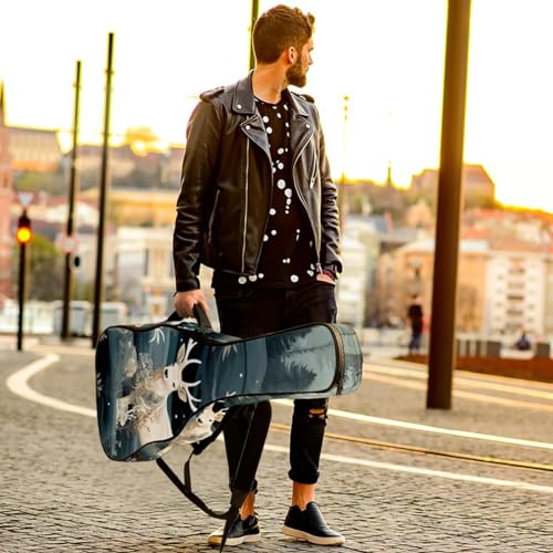 JRHEJTFZ Housse pour guitare acoustique de 1,9 cm d’épaisseur – Imperméable – Durable et élégant – Motif cerf de dessin animé, Multicolore., 42.9×16.9×4.7 in, Motif imprimé tendance - Les Beatles, Paul McCartney, John Lennon, RIngo Starr, George Harrison JRHEJTFZ Housse pour guitare acoustique de 1,9 cm d'épaisseur - Imperméable - Durable et élégant - Motif cerf de dessin animé, Multicolore., 42.9x16.9x4.7 in, Motif imprimé tendance – Image 7