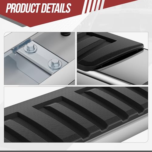 Estribos laterales compatibles con Toyota Tundra 07-21 acero inox miniatura 5