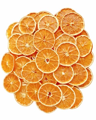 50Pcs Getrocknete Orangenscheiben, 4-5cm Natürliche Orangenscheiben...