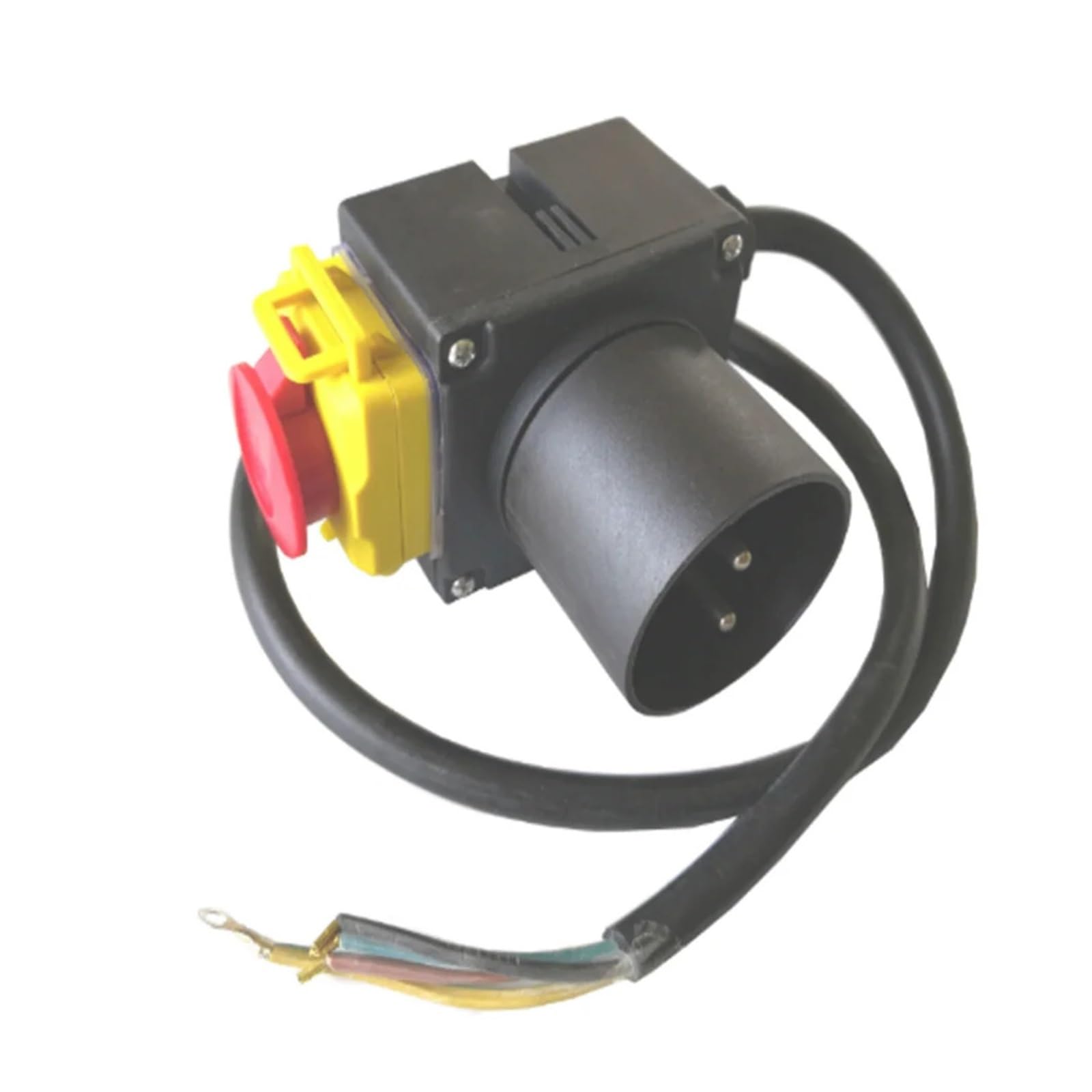 Emergency Stop Switch HCK3T 250V 16(13) A Industrial Wood Splitter Electromagnetic Pushbutton Switch Controls Switches