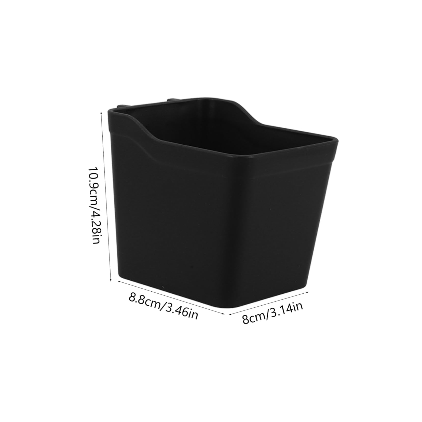 STOBAZA Pegboard Cup Holder 6pcs Storage Bins Organizing Kit for Garage Craft Room Office