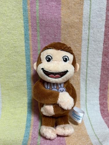 おさるのジョージ マスコット だっこ うさぎ