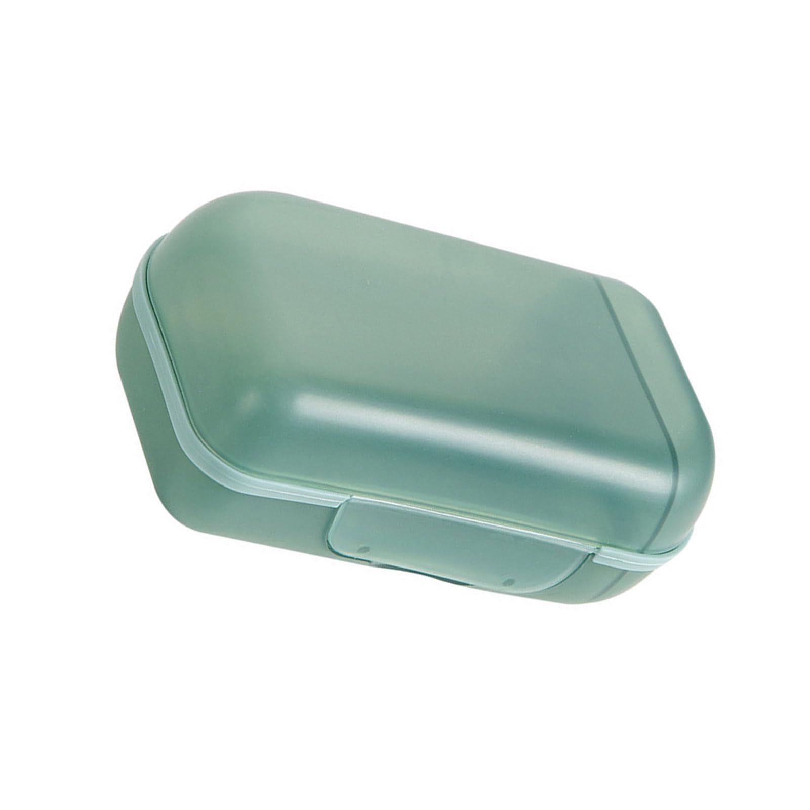 Tsophreniq Miniature Soap Travel Case Resistant Lid Small Bathroom Accessory Container for Jewelry Hair Small Soap for Travel