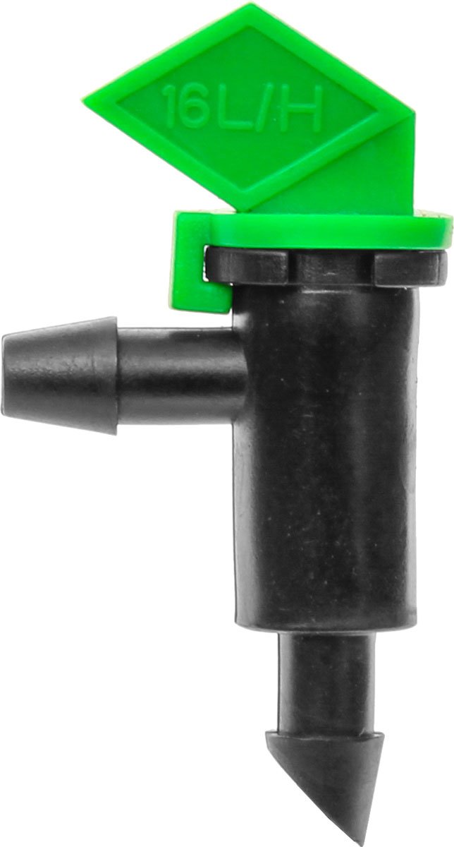 IrrigationKing RKFL16 Flag Emitter, 4.2 GPH, 16 LPH, 1/4