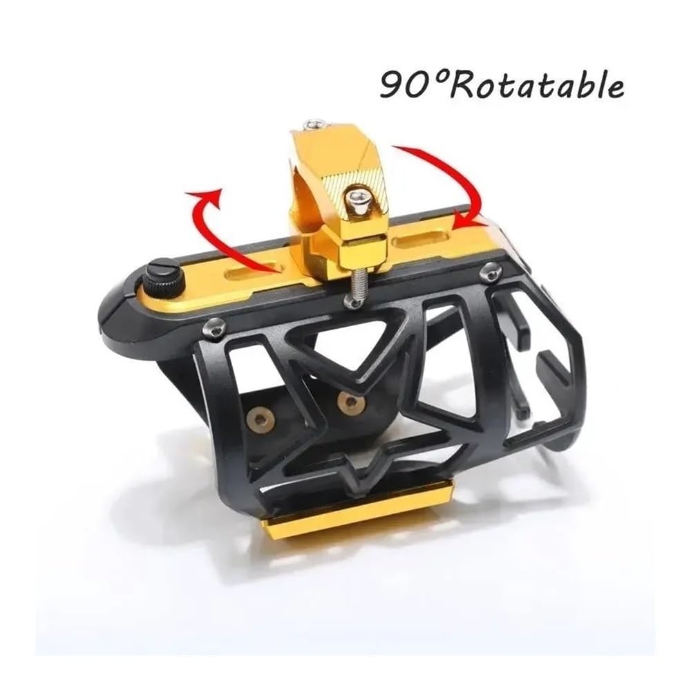 Portabotellas Motocicleta Soporte para Botella De Agua Motocicleta, para Té Y Bebidas, Accesorios Modificados Aleación Aluminio CNC para CT125 para Super Cub