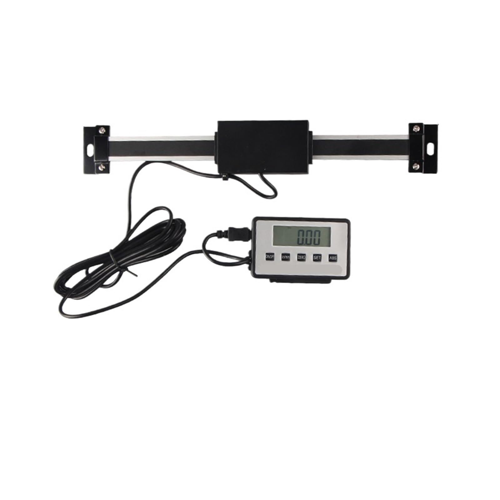 OGQNPJJCJ Digital Readout Linear Ruler 0-200mm 0-300mm 0-500mm 0-600mm 0-1000mm Measuring Tool(0-300mm)