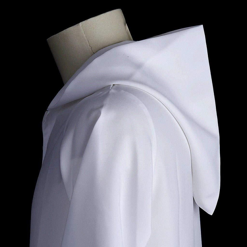 Catholic ALB with Hood for First Communion, 125 cm (49 inc.)
