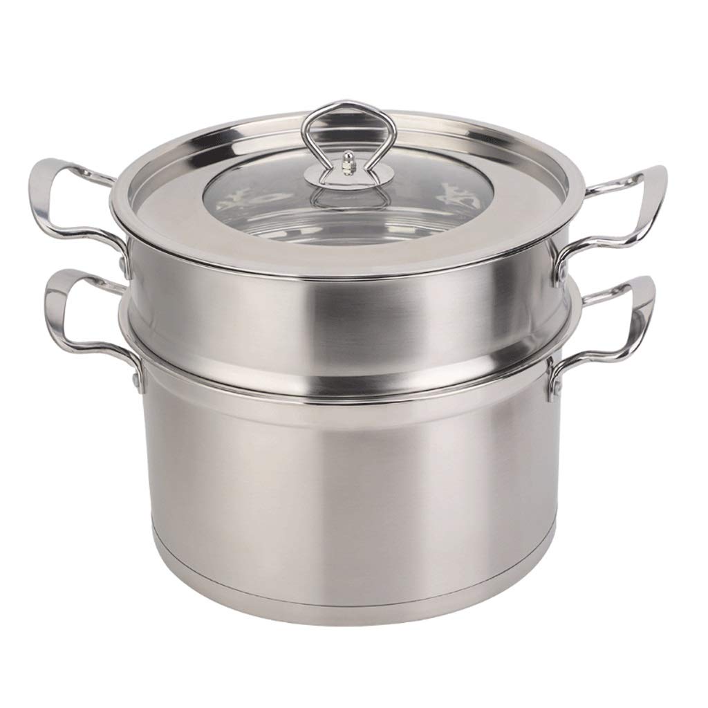 GTHTUHFD 26Cm Multifunction Stainless Steel Layer Food Steamer Pot Pot Cookware Household Cooking Tool,