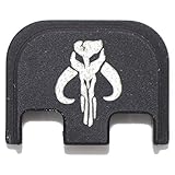 Mandalorian Crest Rear Slide Back Plate Engraved for GLOCK