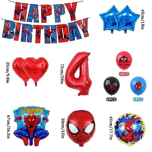 Decorazioni Compleanno Eroe Ragno, Decorazioni