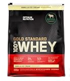 Nutrition Gold Standard 100% Whe'y Protein Powder, Vanilla Ice-Cream Flavor, 5.64 lb