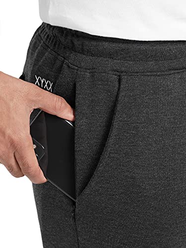 Image of XYXX Men's Hype Cotton Regular Fit Solid Shorts with Side Pockets and No Marks Waistband (Pack of 2)