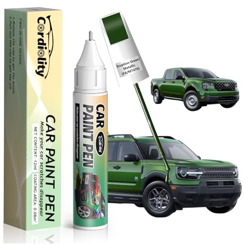 Image of Eruption Green Metallic(FA /M7476) Touch Up Paint Pen for Ford,Car Paint Scratch Repair Pen Quick and Easy Fix Auto Paint Scratch