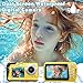 Underwater Camera 4K 48MP Waterproof Digital Camera with 32GB Card, Dual-Screen Selfie (Front & Rear), 10FT/3M Dive for Snorkeling, Surfing, Rafting, Swimming, Travel