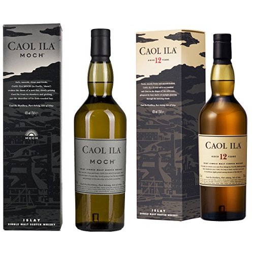 Bundle: Caol Ila Moch and 12 Year Old Single Malt Whisky 70cl