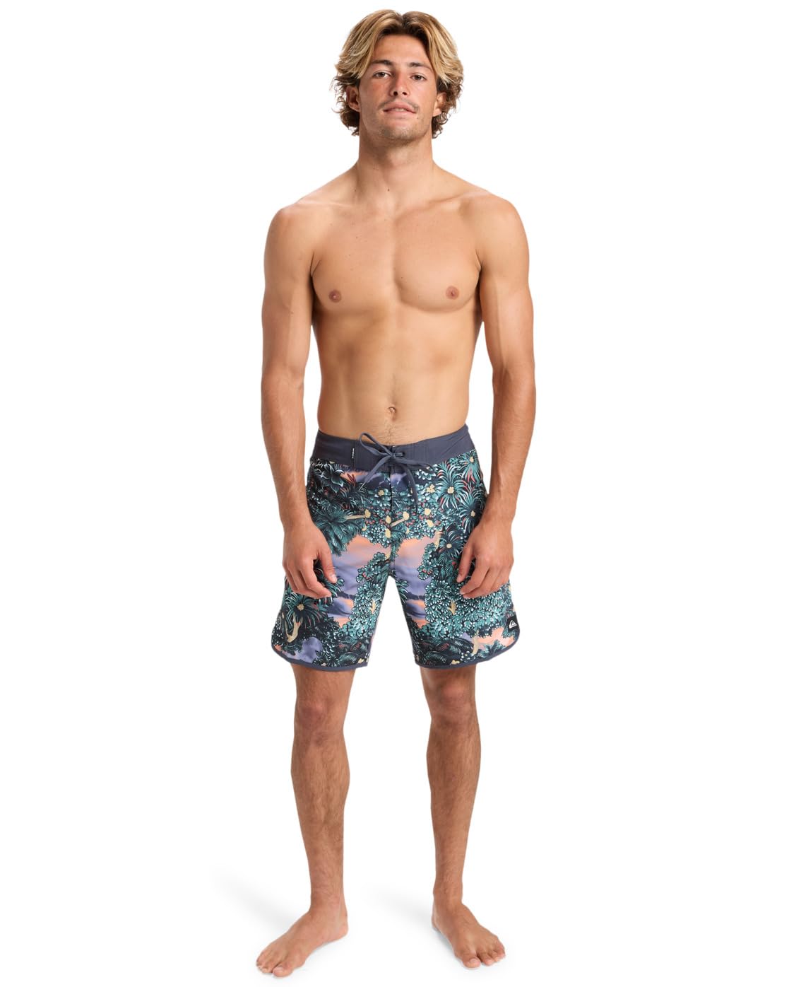 Quiksilver Herren Surfsilk Scallop 18 Boardshort (1er Pack)