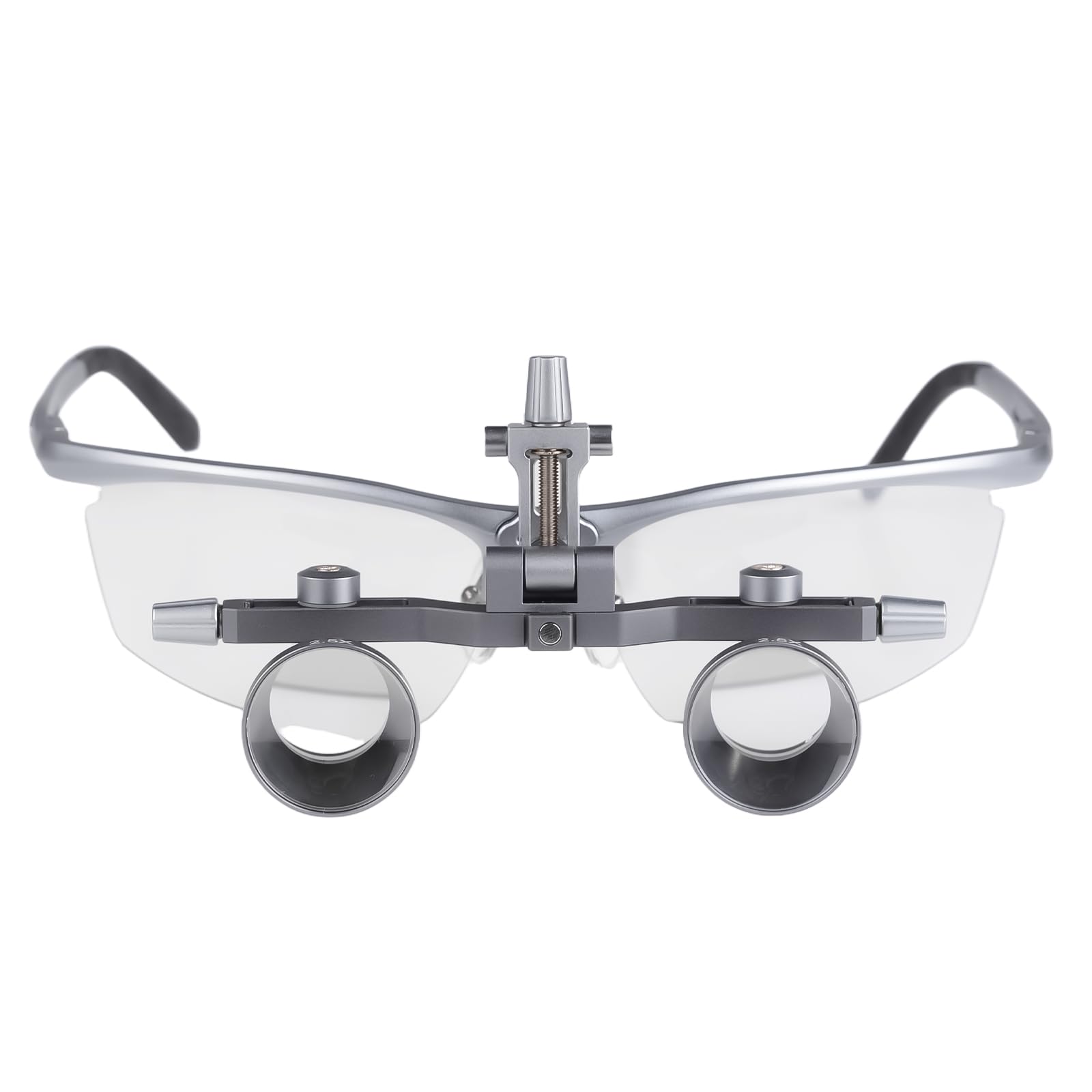 Lupas prismáticas ajustables con cuerpo de aluminio, distancia de trabajo de 450 mm (2,5 x)