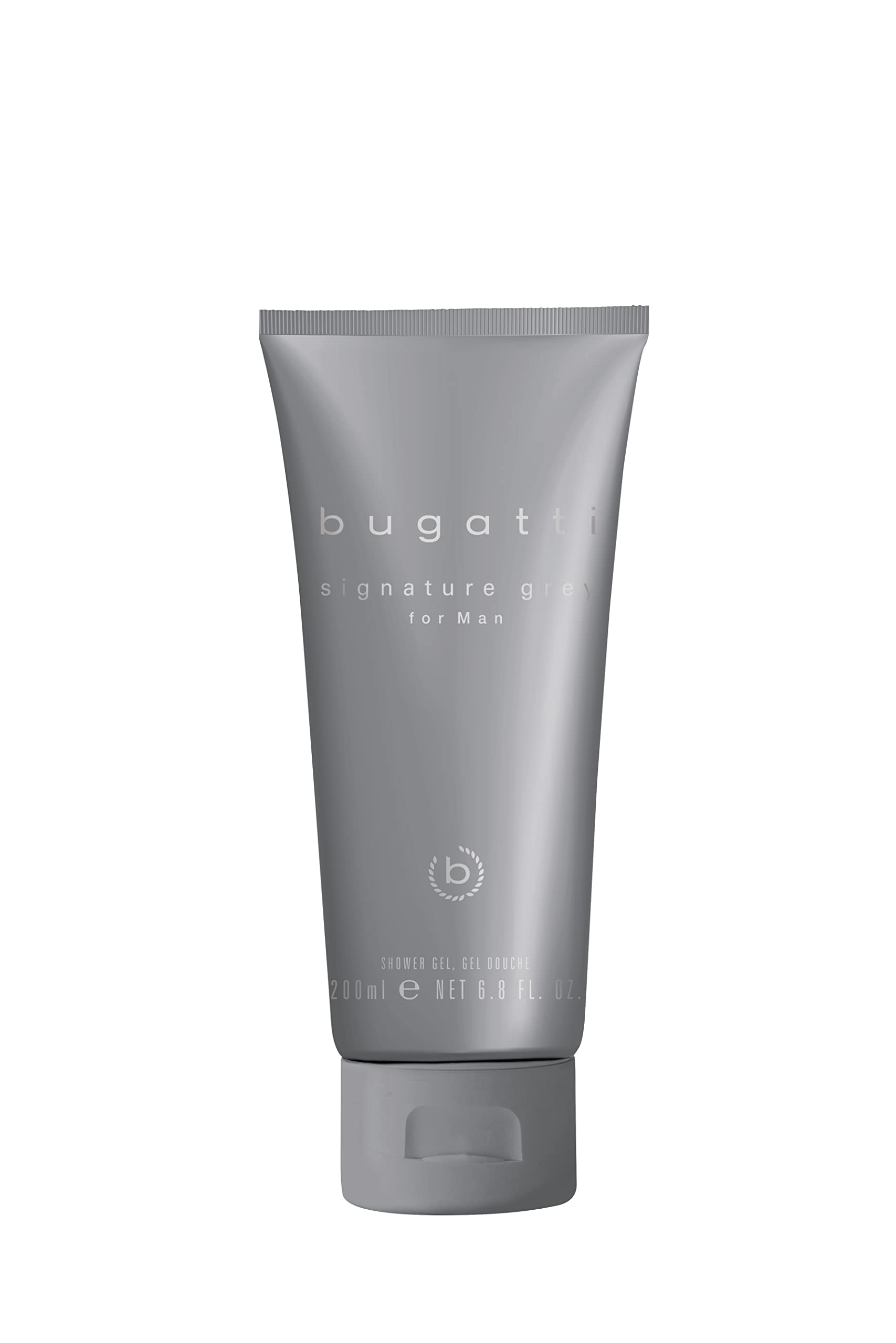 bugatti signature grey Geschenkset Parfüm Herren I Eau de Toilette 100ml & Duschgel 200ml I Zitrischer Herrenduft