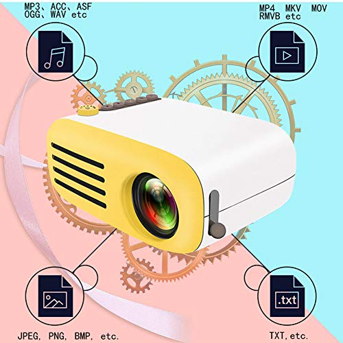 Mini projecteur LED compact résolvant le manque d'espace pour un grand écran 1080p