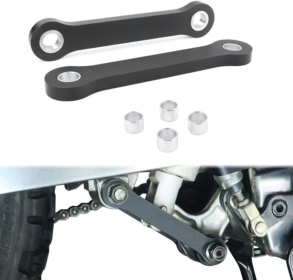 Xitomer 2'' Rear Lowering Links Kit Fit for Star R1 2015-2022, for R1M R1S 2015-2020 Suspension Links Lowering Links (2 inch,Black)