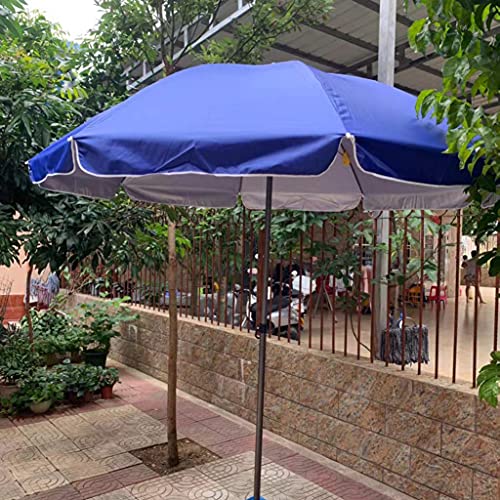 Nmdcdh Parasol Round Garden Parasol 2.4M & 3.0M Outdoor Market Table Umbrella, Height Adjustable Beach Parasol For Patio Deck Backyard And Pool, Multi Coloured #TOP6