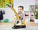 Lena Liebherr A918 Litronic Excavator Toy for Toddlers, The Exact Copy of The Real Leibherr Excavator, Fully Articulated Claw Extends and Scoops Realistically, Imaging Kids Excavator