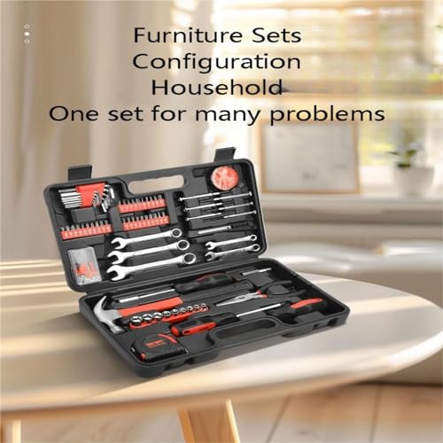 Kit de herramientas básicas para el hogar 146 piezas miniatura 6