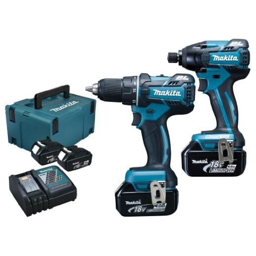 Makita DLX2000MJ Combopack à Batteries LXT 18V