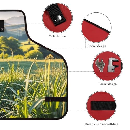 Delantal tipo tool bag con ajuste rápido y bolsillos miniatura 3