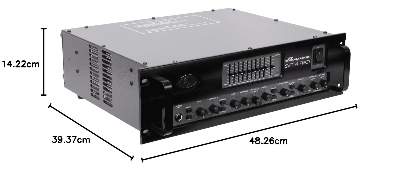 Ampeg ベース用ヘッドアンプ SVT-4 PRO アンペグ 2Uラック Ampeg SVT-4PRO Bass Amplifier Head : Amazon.co.uk: Musical