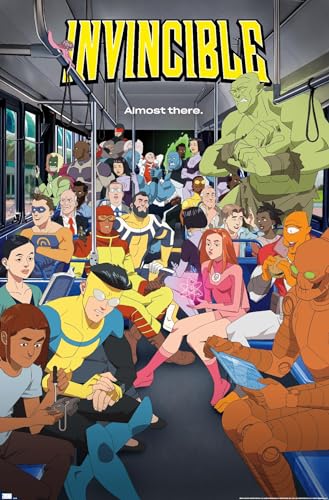 Invincible: Season 2 - Bus One Sheet Wall Poster 19L x 13W Premium Unframed Version
