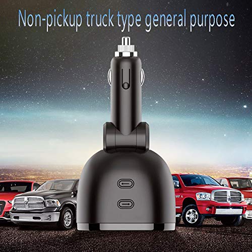 Caricabatteria per Auto, Ricarica USB per Auto - Caricabatterie 2USB - Accendisigari Auto per Un Minuto Due - Ricarica Rapida