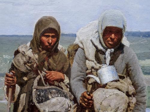 Cuadro Ilya Efimovich Repin en lienzo de 60x90cm para decorar la sala de estar