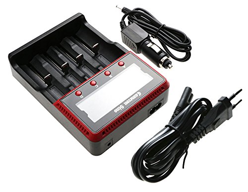 Chargeur de batterie de rechange pour chargeur de batterie 17500, 17650, 18350, 18490, 18500, 18650, 25500, 26650, AA, AAA..