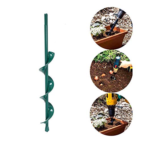 Willlly Garden Hand Drill Earth Drill Twist Drill Bit Drill Chic Bit Auger Drill Hand Drill Bit Earth Drill Garden Pile Hole For Planting Trees Practical Planting Tool