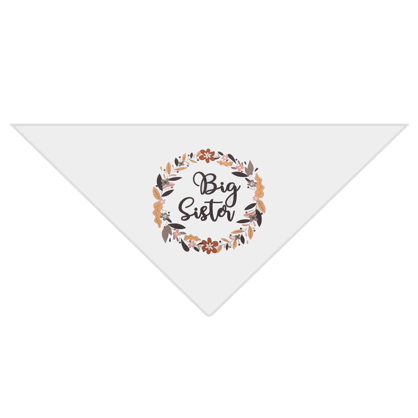 EMSea Bandana para Perros Hermana Mayor Bufanda Triangular para Mascotas Baberos para Perros Pañuelo para Perros Medianos Y Grandes Uso Diario Fiestas Fotográficas Accesorios para Fotos